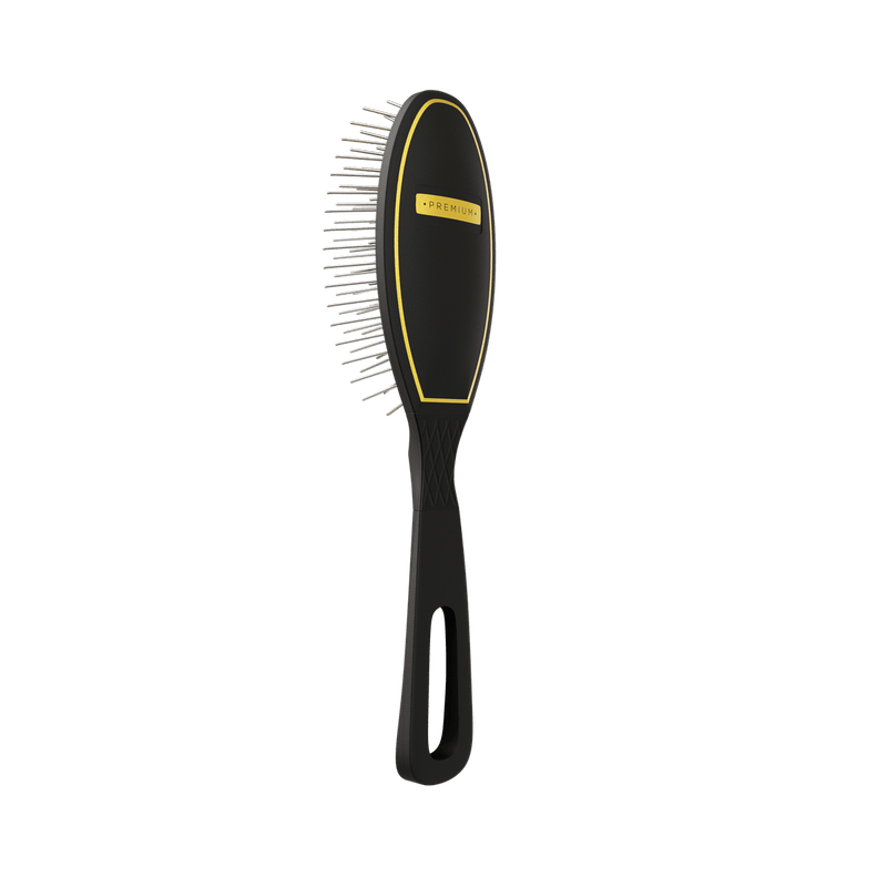 Escova pet de Pinos Média Sem Bolinhas Premium - Propetz