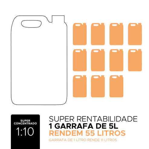 Dermo Shampoo Iluminador de Pelos 5 Litros