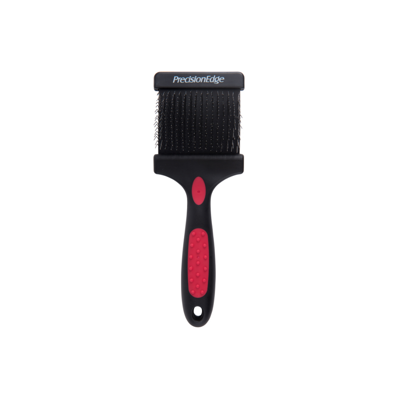 Rasqueadeira Profissional Flexível Cerdas Duplas Especiais - PrecisionEdge